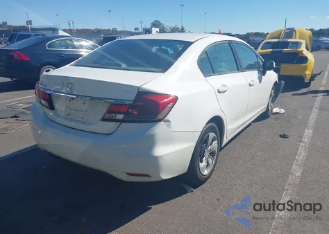 2013 Honda Civic Lx z USA, uszkodzony, nr VIN 19XFB2F5XDE240012